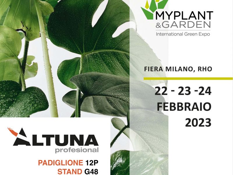 We look forward to seeing you at MYPLANT & GARDEN MILANO RHO